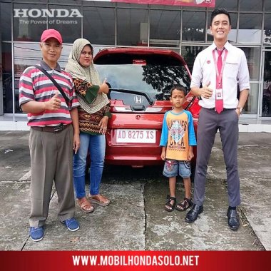 Konsumen New Honda Brio RS CVT Merah Klaten