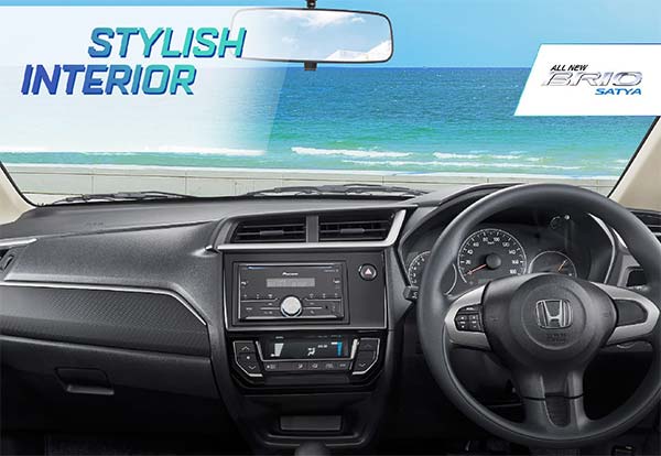 Dashboard New Honda Brio Satya Baru Solo