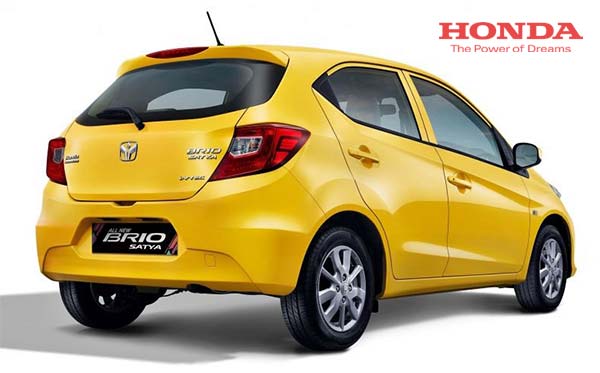 Eksterior Belakang New Honda Brio Satya Baru Solo