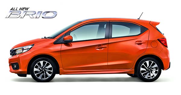 Warna Phoenix Orange Pearl New Honda Brio RS Baru Solo