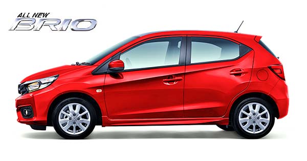 Warna Merah Rallye Red New Honda Brio Satya Baru Solo