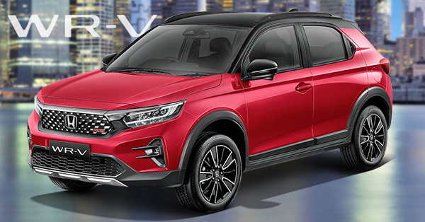 Warna Ignite Red Metallic Two Tone New Honda WR-V tipe RS Solo Raya